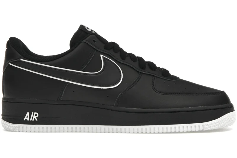 Nike Air Force 1 Low '07 Black White Sole (2023)