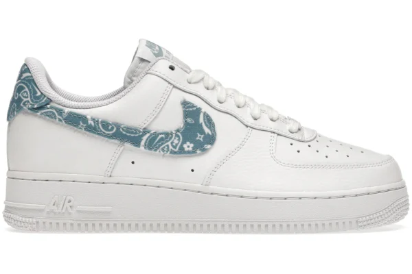 Nike Air Force 1 Low '07 Essential White Worn Blue Paisley (Women's)