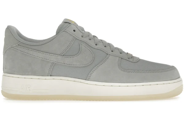 Nike Air Force 1 Low '07 LV8 Light Smoke Grey Metallic Gold Pale Ivory