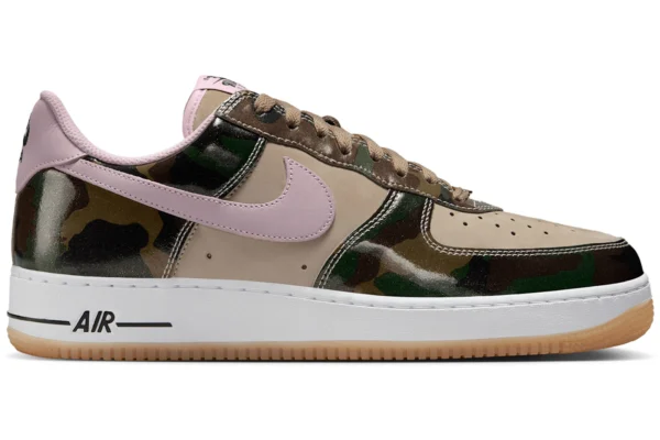 Nike Air Force 1 Low '07 LV8 Patent Camo Pink