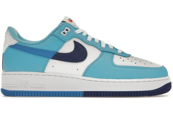 Nike Air Force 1 Low '07 LV8 Split Light Photo Blue Deep Royal