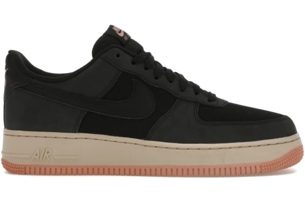 Nike Air Force 1 Low '07 LX Black Red Stardust