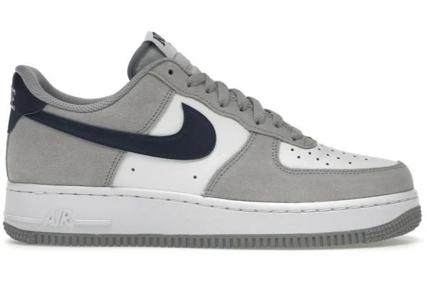 Nike Air Force 1 Low '07 Light Smoke Grey Midnight Navy