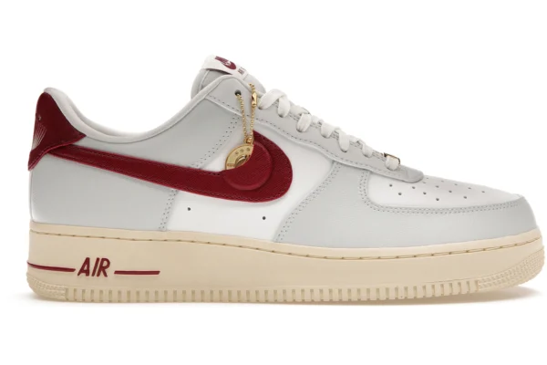 Nike Air Force 1 Low '07 SE Just Do It Photon Dust Team Red (Women's)