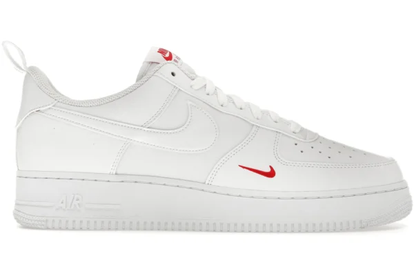 Nike Air Force 1 Low '07 SE White Red Mini Swoosh