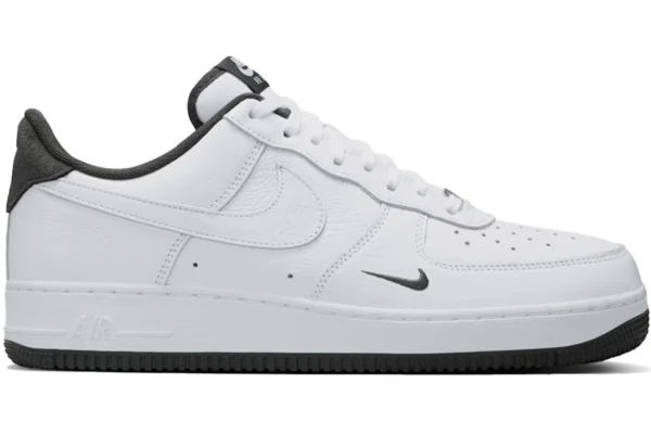 Nike Air Force 1 Low '07 White Anthracite Mini Swoosh