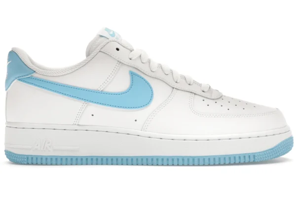 Nike Air Force 1 Low '07 White Aquarius Blue