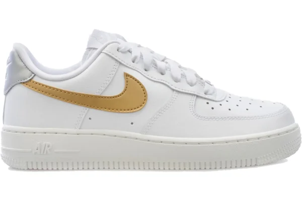 Nike Air Force 1 Low '07 White Metallic Gold (Women's)
