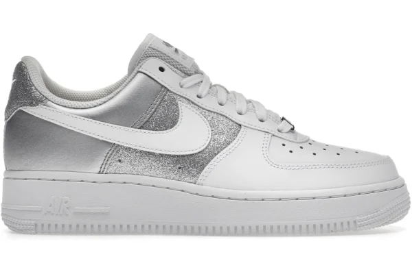 Nike Air Force 1 Low 07 White Metallic Silver (Women's)