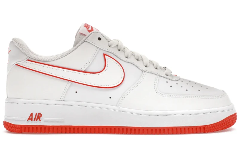 Nike Air Force 1 Low '07 White Picante Red