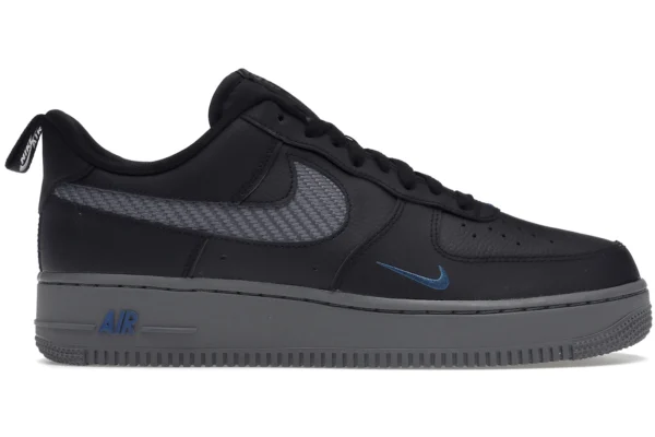 Nike Air Force 1 Low Black Royal Carbon Fiber