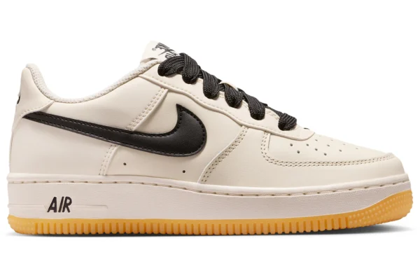 Nike Air Force 1 Low LV8 Soft Pearl Gum Black (GS)