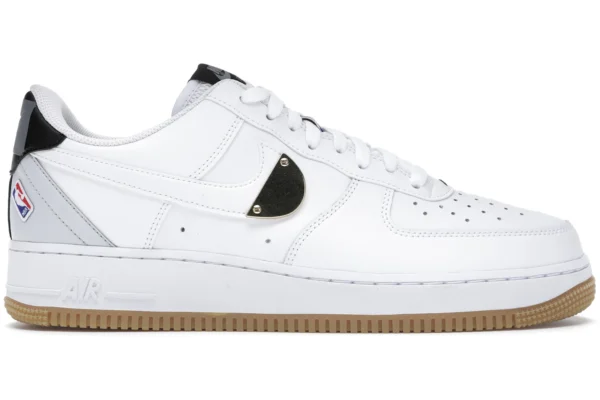 Nike Air Force 1 Low NBA White Grey Gum