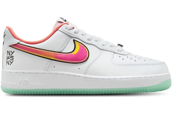 Nike Air Force 1 Low NY vs. NY White Crimson Pulse
