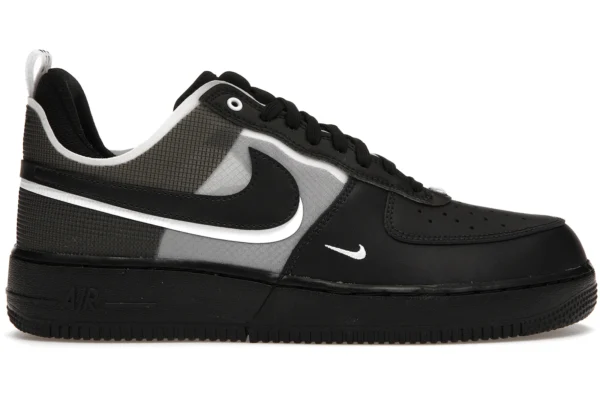 Nike Air Force 1 Low React Black White