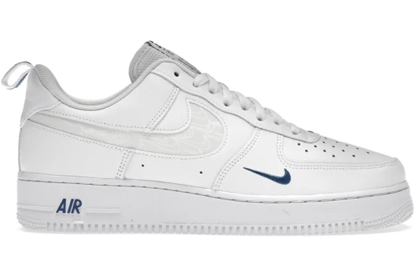 Nike Air Force 1 Low Reflective Swoosh White Blue