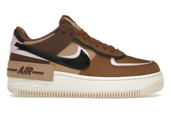 Nike Air Force 1 Low Shadow Light British Tan Pink Foam (Women's)
