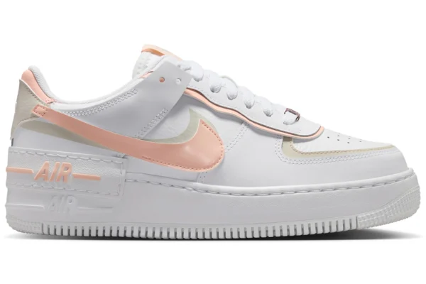 Nike Air Force 1 Low Shadow White Light Orewood Brown Washed Coral (Women's)