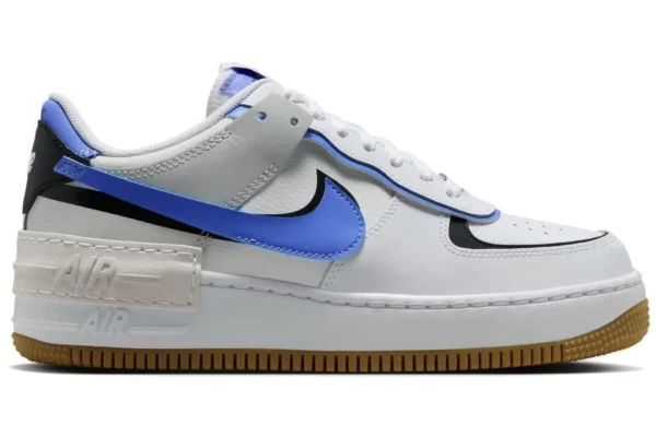 Nike Air Force 1 Low Shadow White Photon Dust Royal Pulse (Women's)