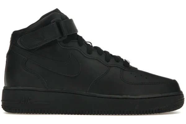 Nike Air Force 1 Mid Black (GS)