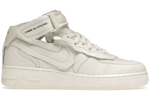 Nike Air Force 1 Mid Comme des Garcons White