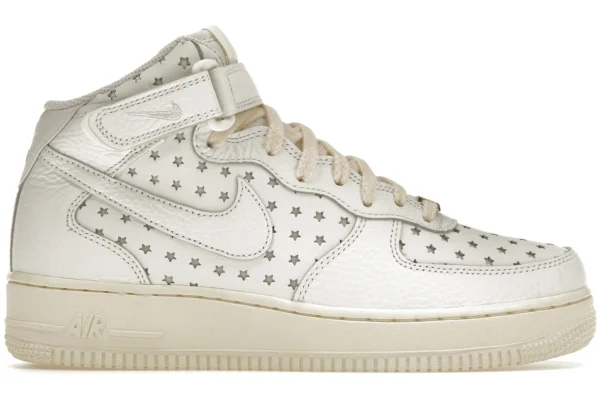 Nike Air Force 1 Mid Cut Out Stars Summit White (Women's)