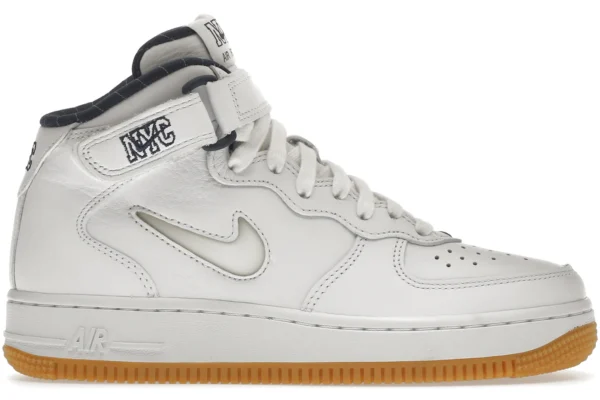 Nike Air Force 1 Mid QS Jewel NYC White Midnight Navy