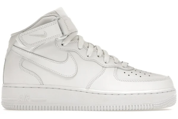 Nike Air Force 1 Mid Triple White (Women's)