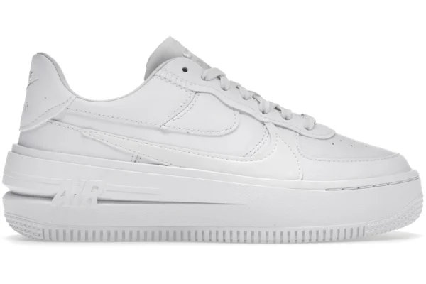 Nike Air Force 1 PLT.AF.ORM Triple White (Women's)