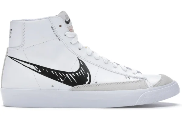 Nike Blazer Mid 77 Sketch White Black