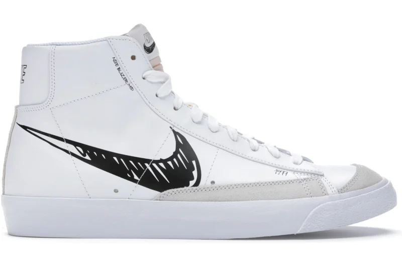 Nike Blazer Mid 77 Sketch White Black