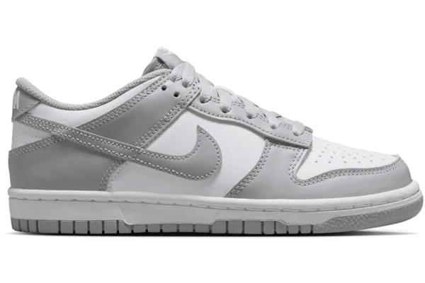 Nike Dunk Low White Light Smoke Grey (GS)