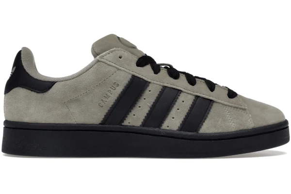 adidas Campus 00s Silver Pebble Core Black