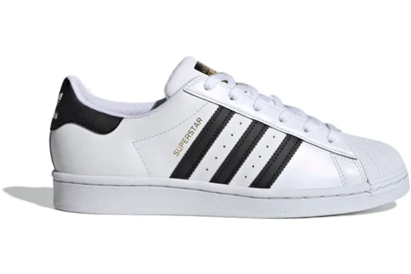 adidas Superstar Cloud White Black Stripes (Women's)