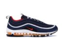 Nike Air Max 97 Midnight Navy Habanero Red